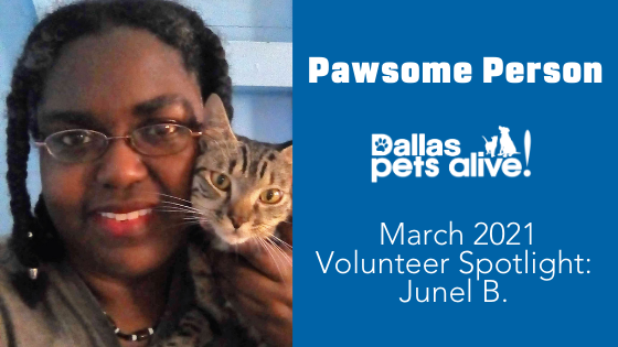 Junel B. DPA's March 2021 Pawsome Person